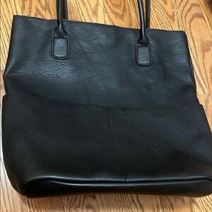 Joy Susan Shoulder Tote Bag Black